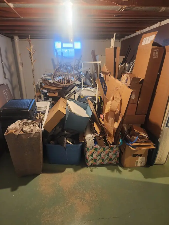 Roll-off dumpster container at job site for Construction Dumpster Rental in Nacogdoches